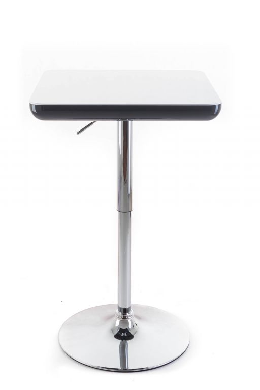 Barový stolek G21 Whieta white/black