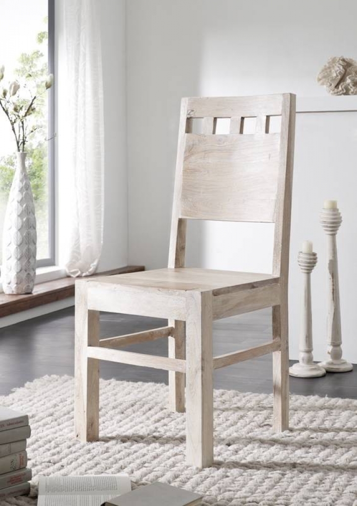 Masiv24 - WHITE WOOD židle malovaný akátový nábytek