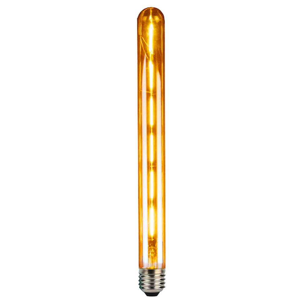 LED Tubular T30 Gold E27 6W 2700K retro LED žárovka