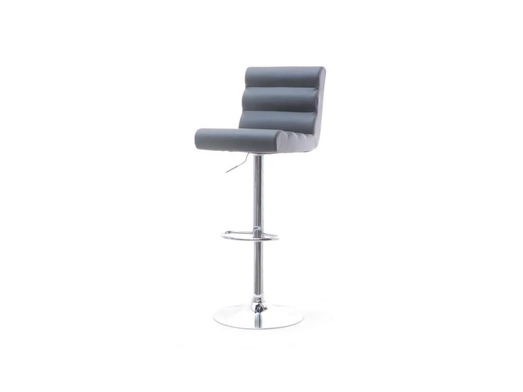 design4life Barová otočná židle Dekonto šedá