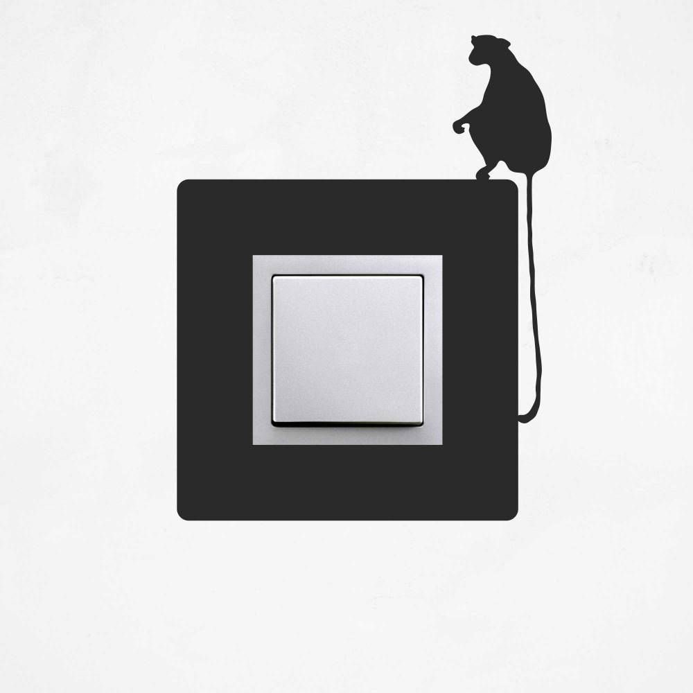 Samolepka na vypínač - Opička