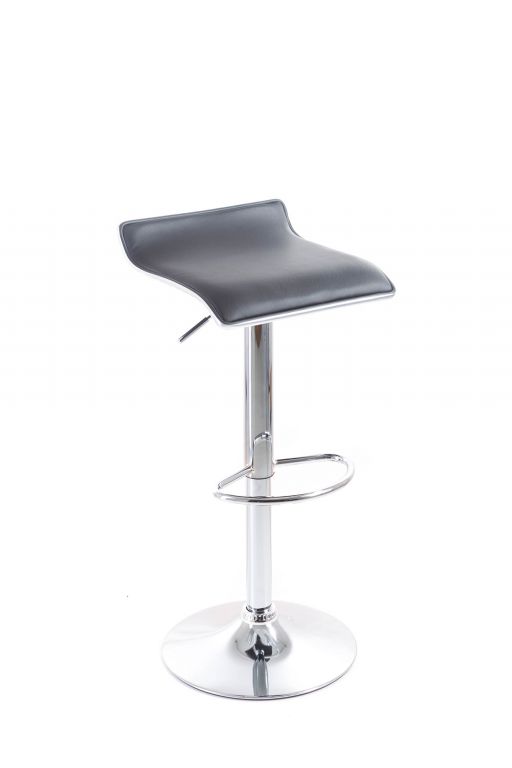 Barová židle G21 Clora black, koženková